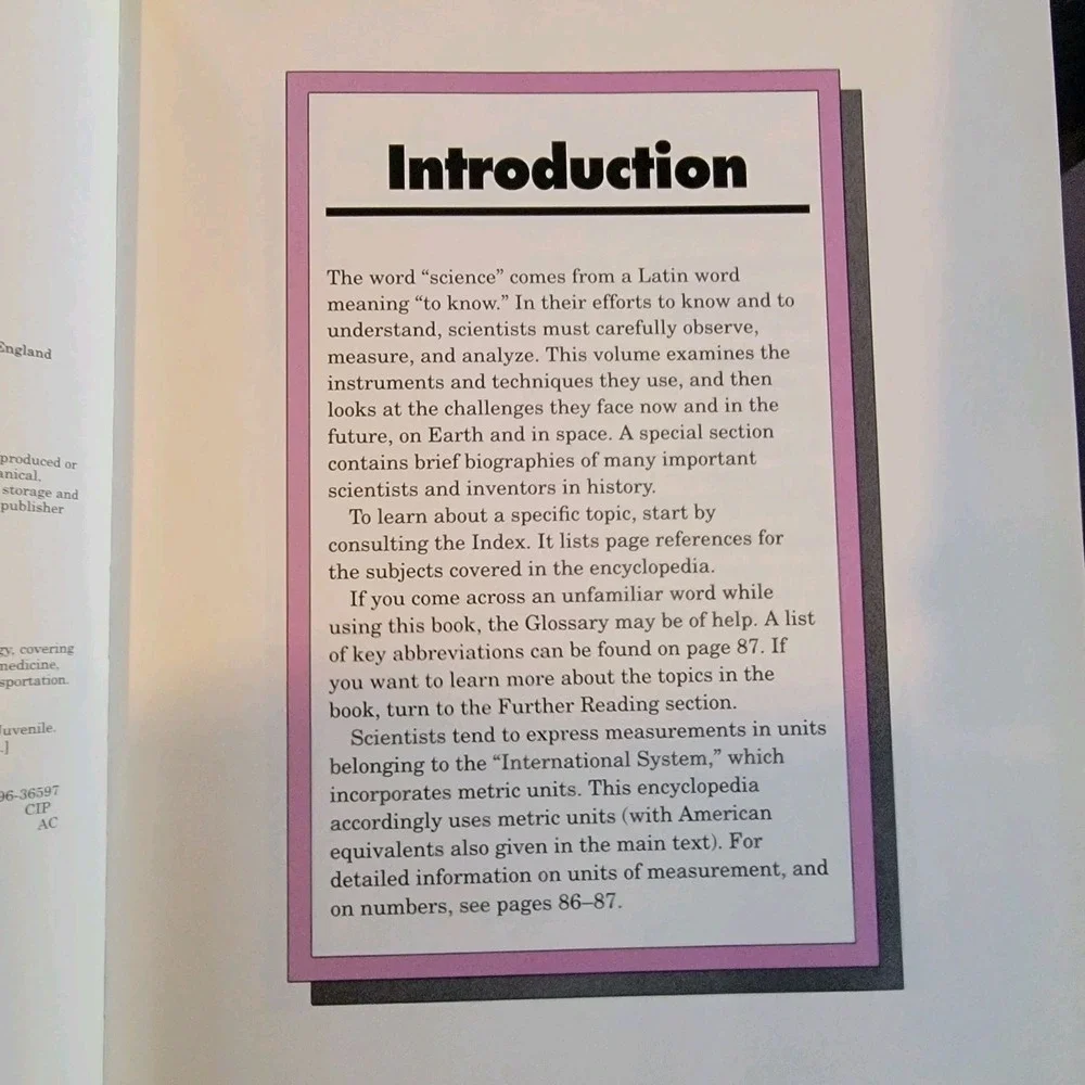 encyclopedia of science macmillan‎ tools kf tommrow, grade 4-9 rare revised 1997